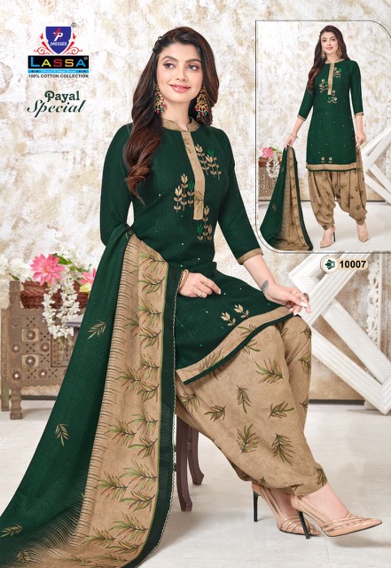 Lassa Payal Special 10 Casual Daily Wear Cotton Printed Dress Material Collection